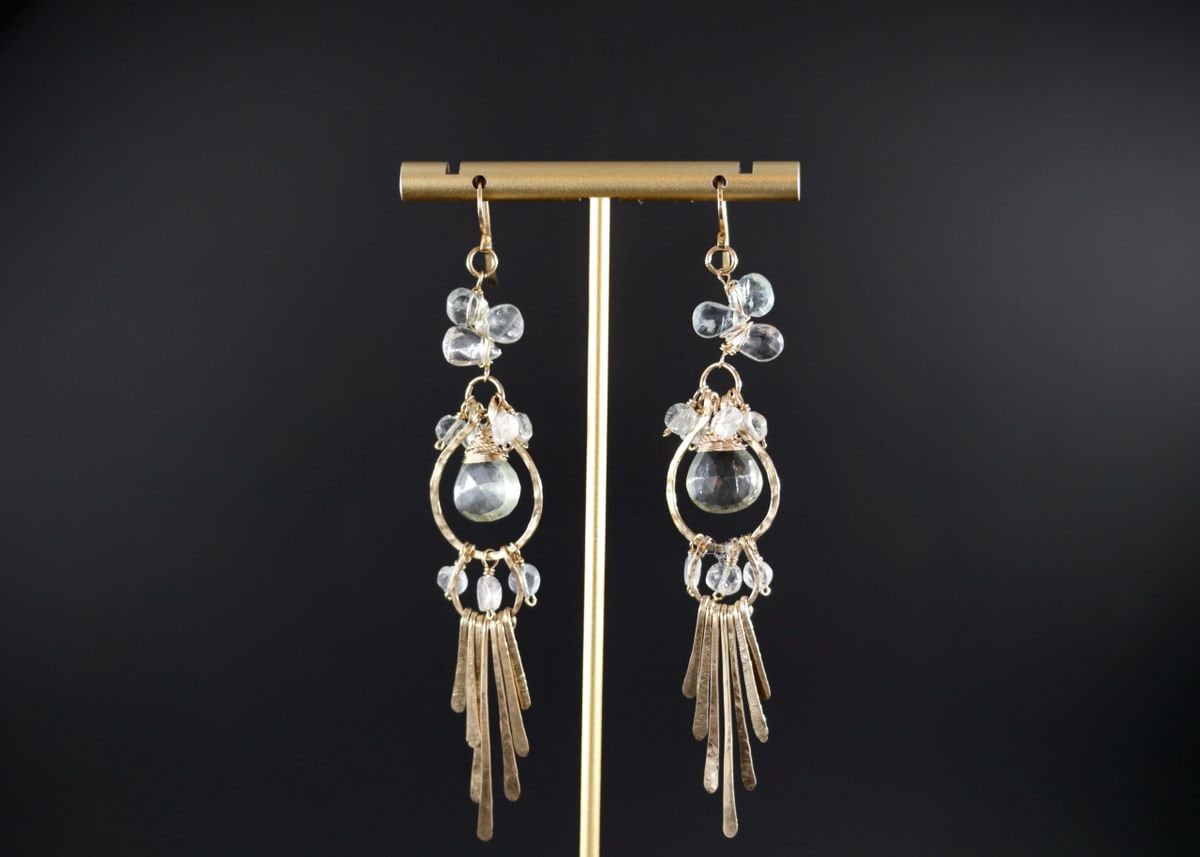 CUSTOM BRENDA KUNZ Sunburst Earrings