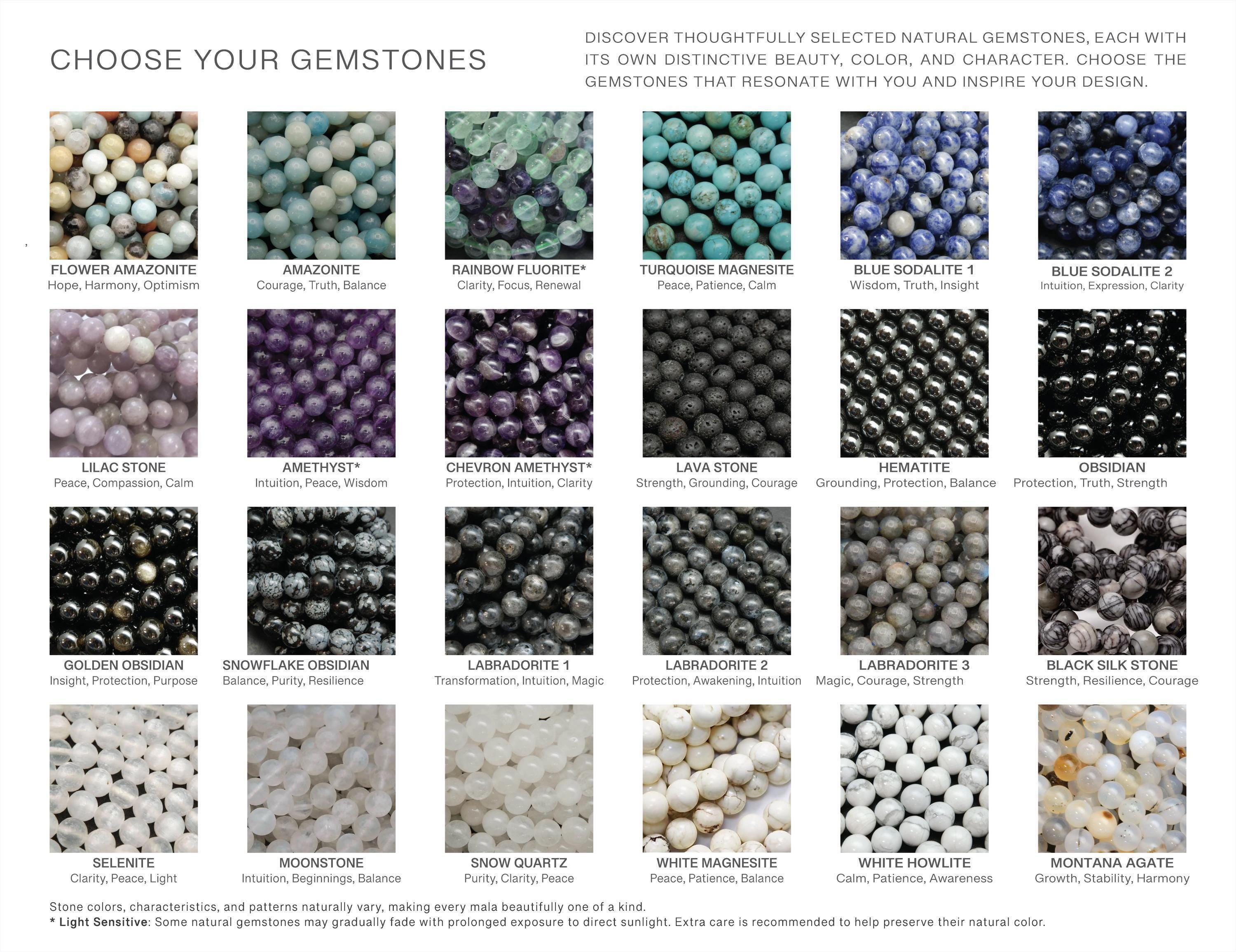 a bunch of beads that are all different colors